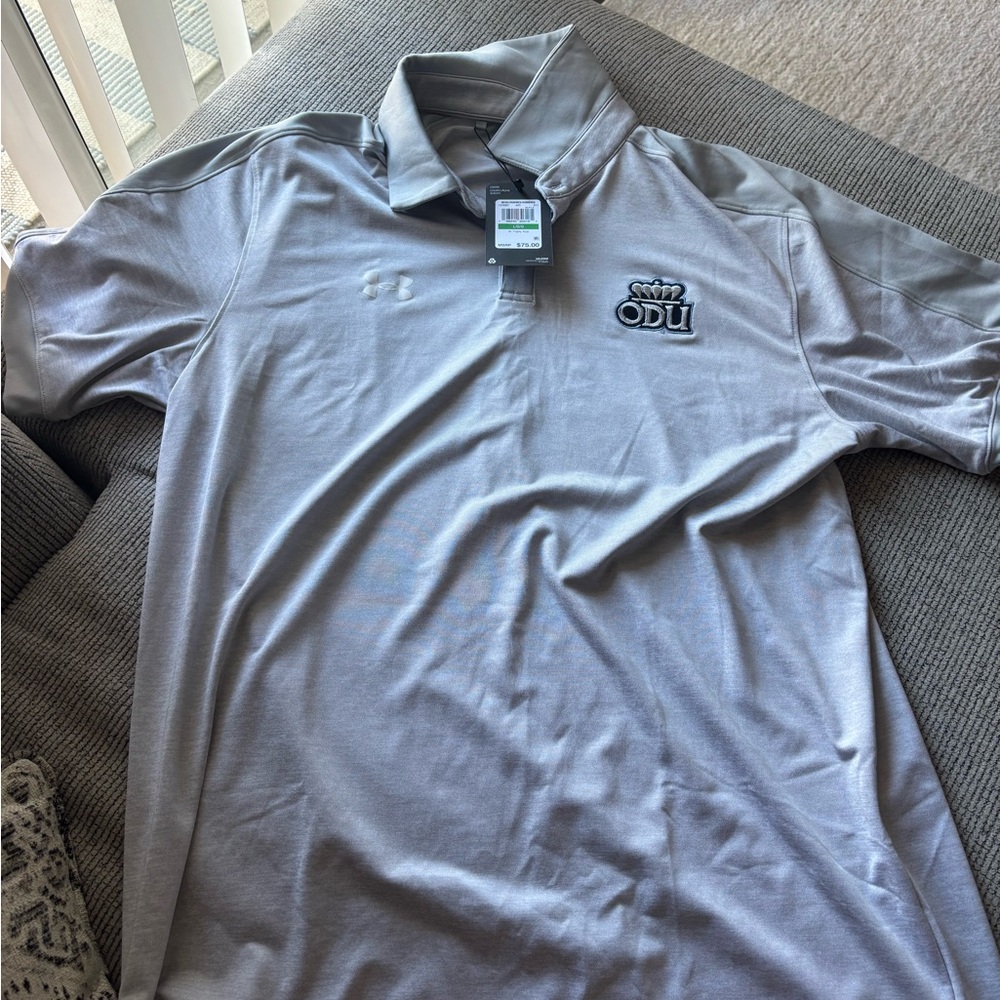 Under Armour Gray ODU Polo Shirt